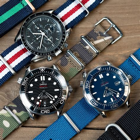 omega oem watch straps|omega seamaster 300m nato strap.